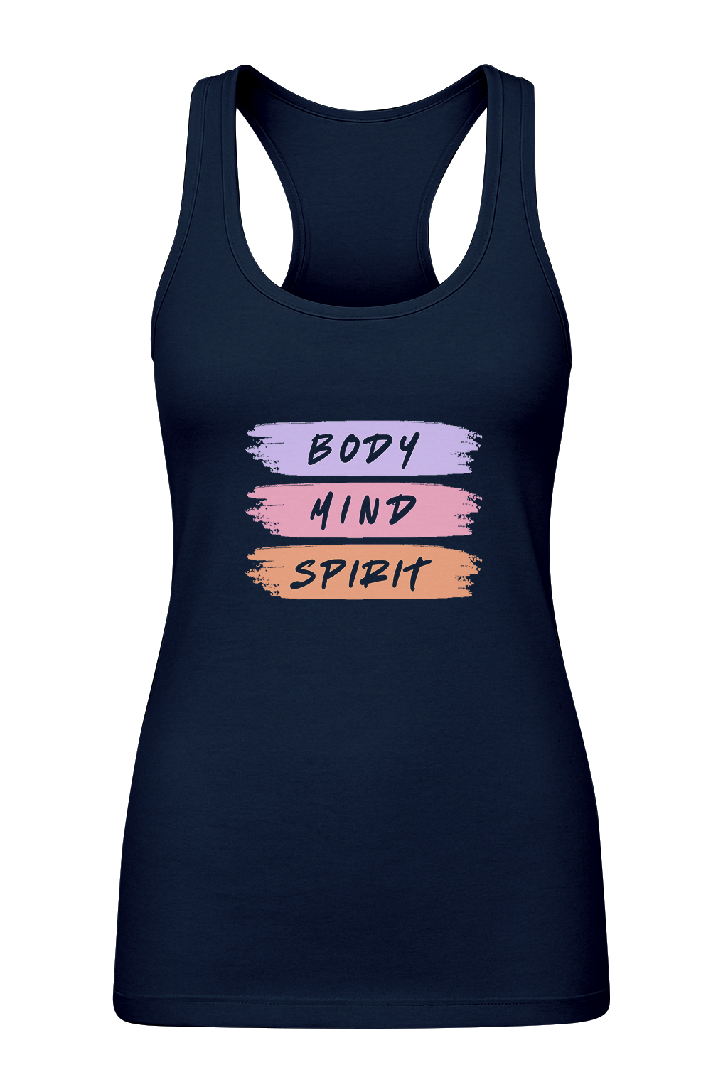 Body Mind Spirit Graphic Tank Top
