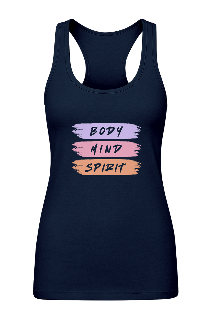 Body Mind Spirit Graphic Tank Top