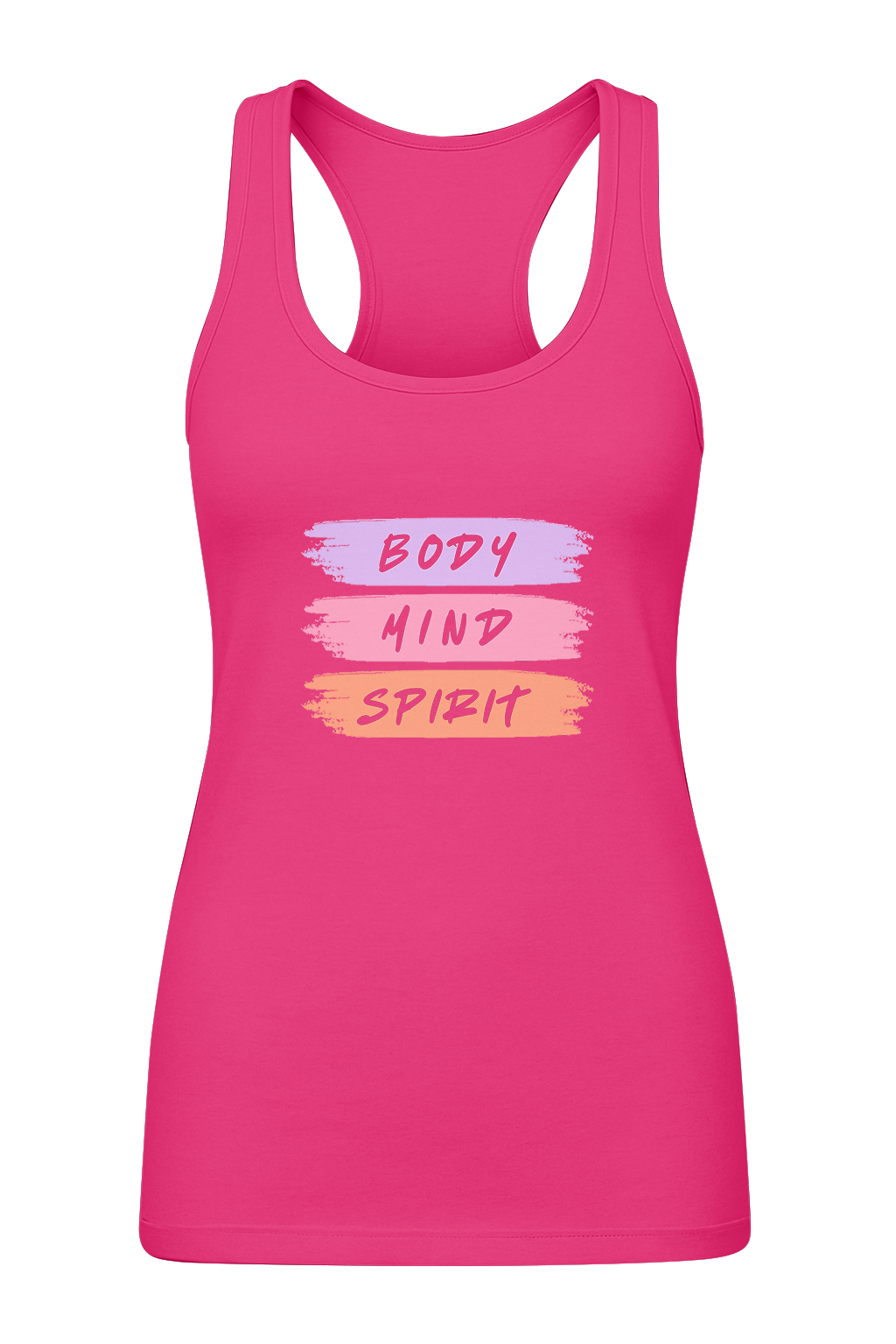 Body Mind Spirit Graphic Tank Top