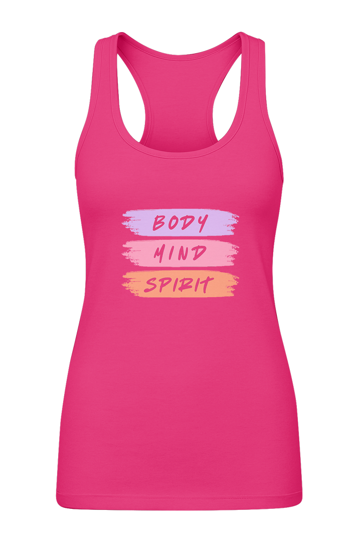 Body Mind Spirit Graphic Tank Top