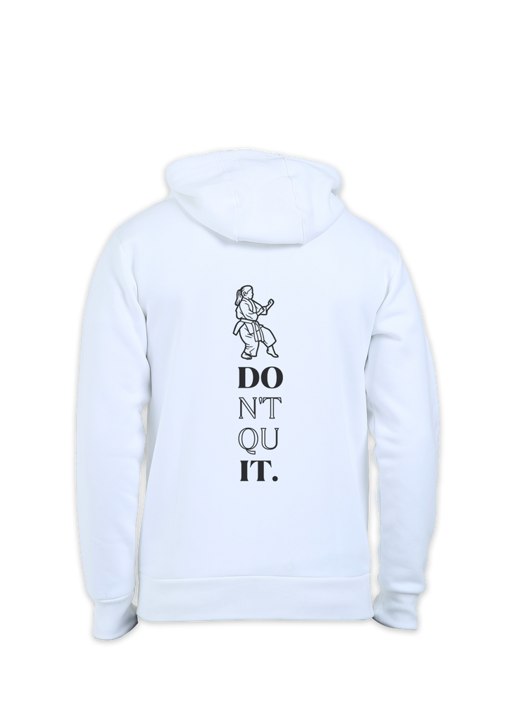 Women's DON'T QUIT Karate Graphic Hoodie