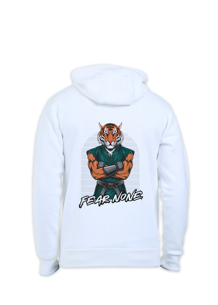 Women's FEAR NONE Tiger Zip Hoodie