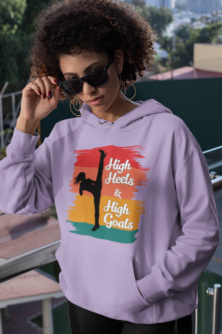 High Heels, High Goals Classic Hoodie