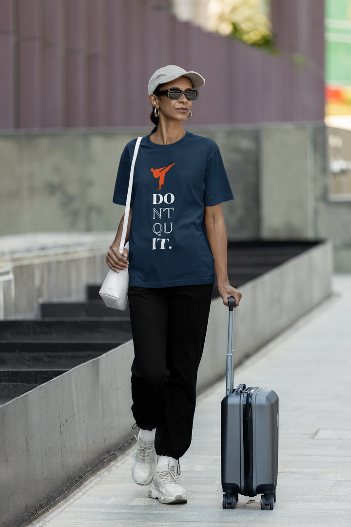 Karate Don't Quit Supima T-Shirt