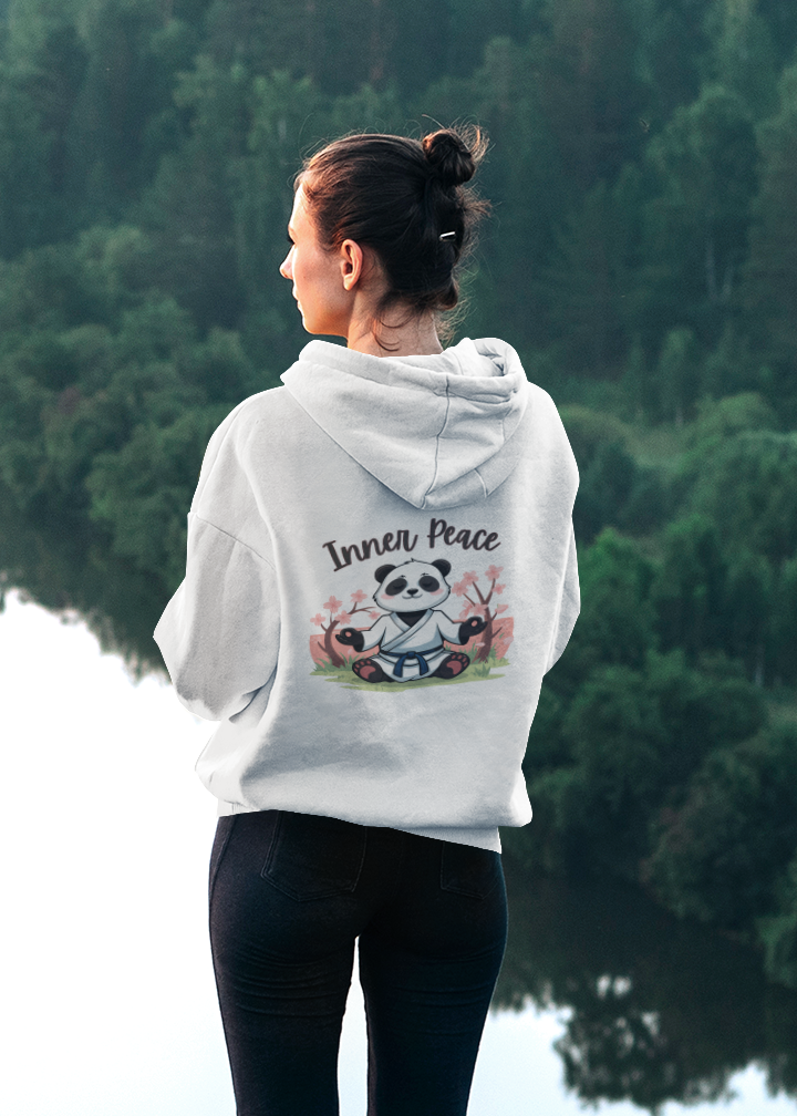 Women's INNER PEACE Panda Hoodie