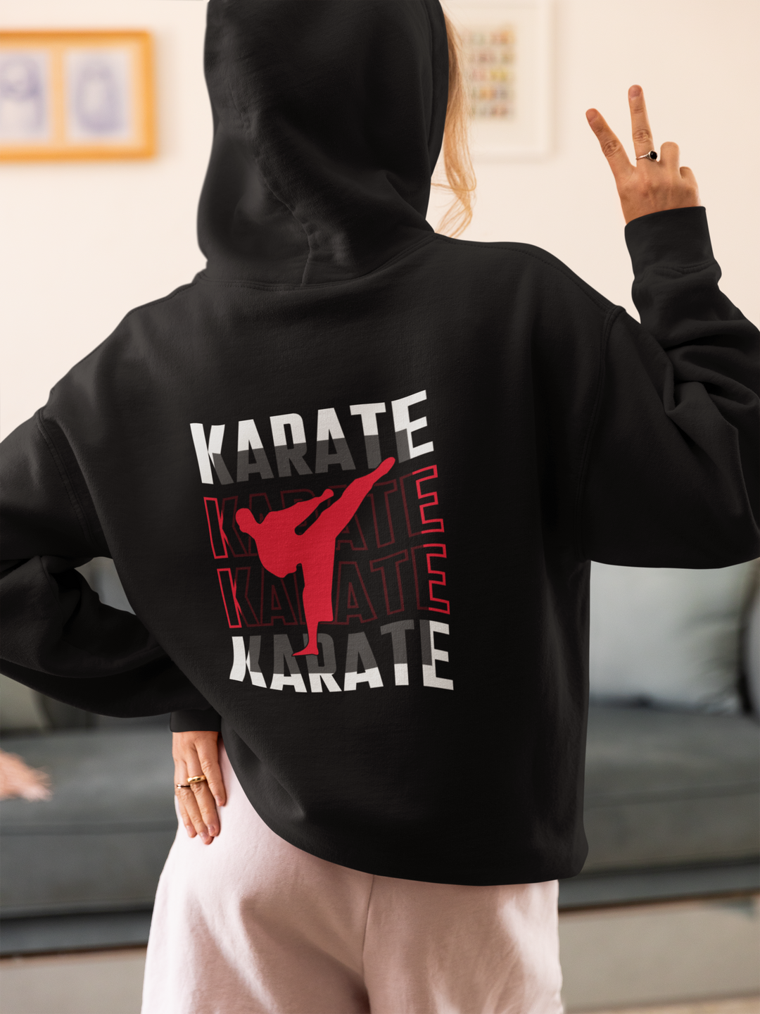 Women's KARATE SPIRIT Graphic Hoodie