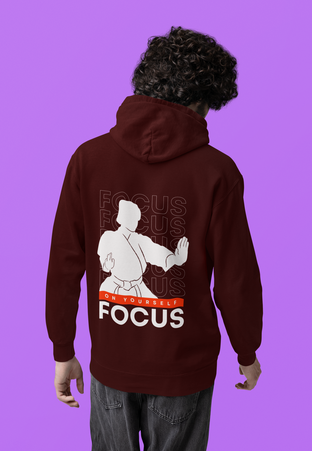 Stay Focused Classic Hoodie