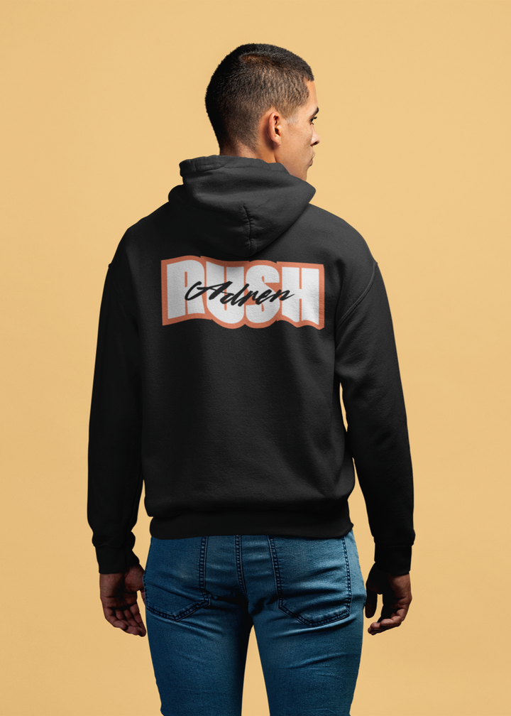 RUSH ADREN Men's Zip Hoodie