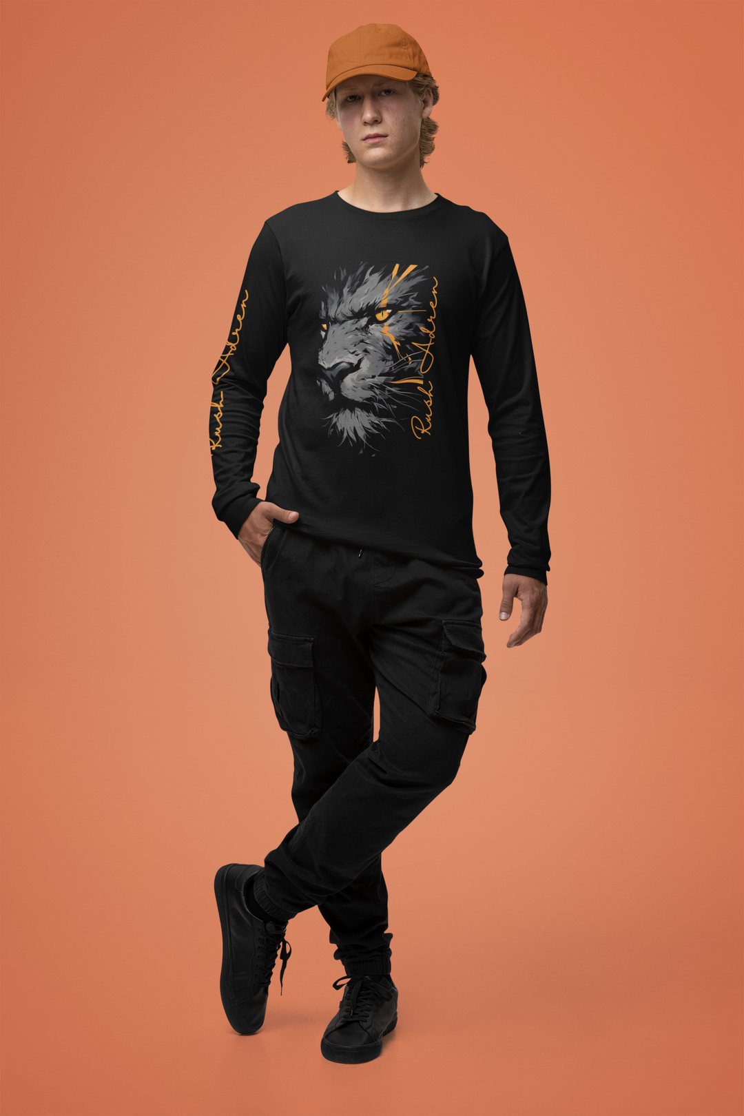 Fierce Lion Long Sleeve T-Shirt