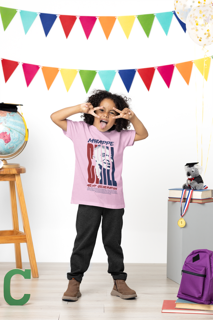 Kylian Mbappé’s  Inspired - KId's Crew Neck T-Shirt