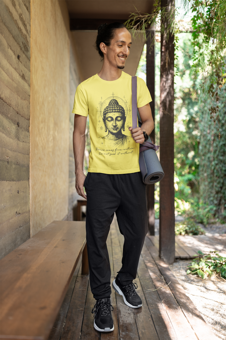 Peace comes from within - Men's Classic Crew T-Shirt