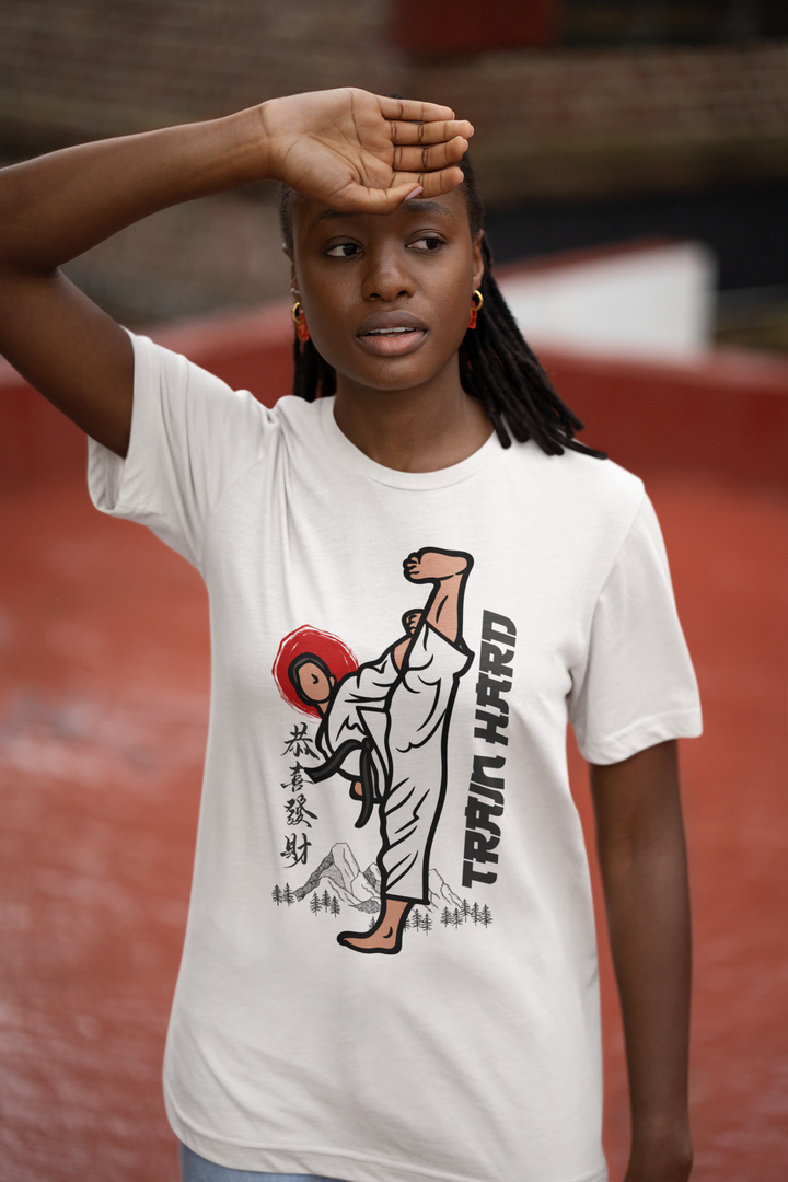 Train Hard Karate Supima T-Shirt