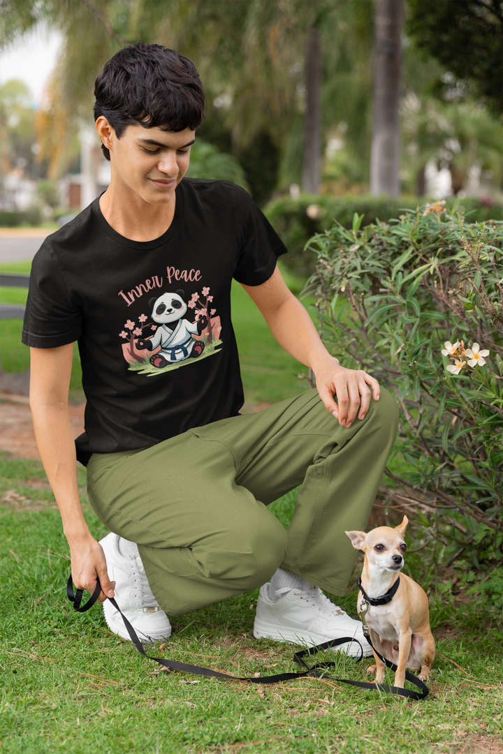 Zen Spirit Panda Supima T-Shirt