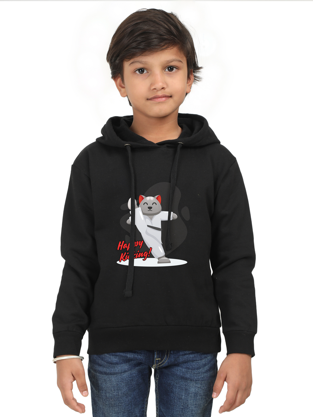 Happy Kicking Boys Classic Hoodie