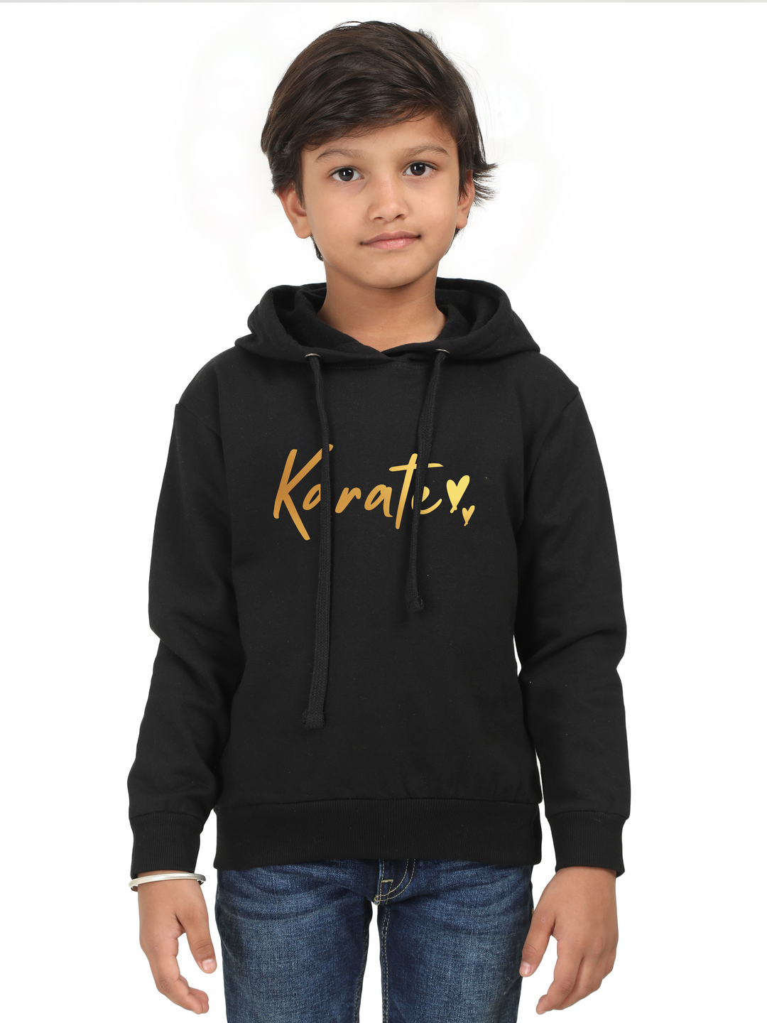 Boys Gold Vinyl Classic Hoodie