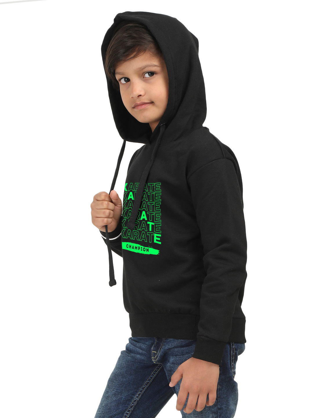 Karate Champion Boys Hoodie