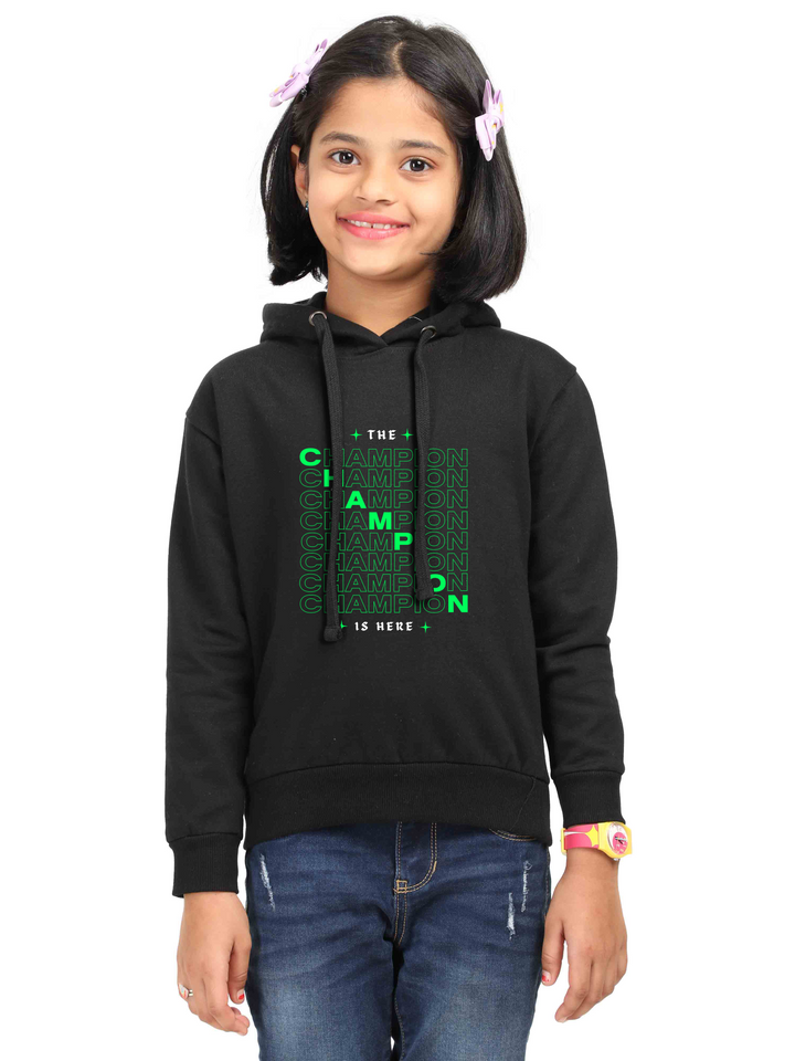 The Champion Iconic Girls Hoodie