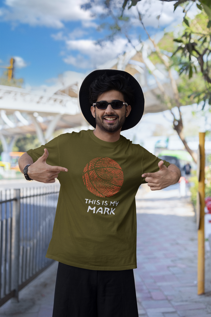 This Is My Mark - Men's Oversized Classic T-Shirt