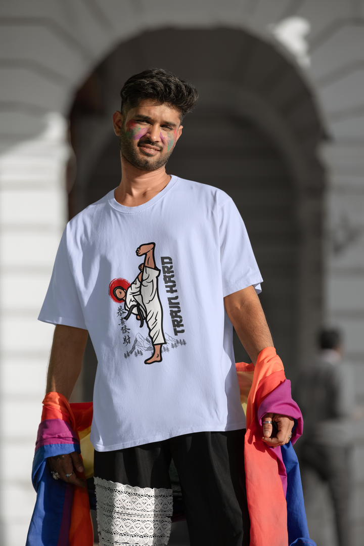 Train Hard Karate Supima T-Shirt