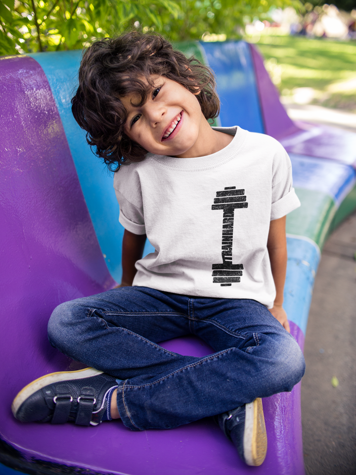 Train Hard - Gym Boy's Crew Neck T-Shirt
