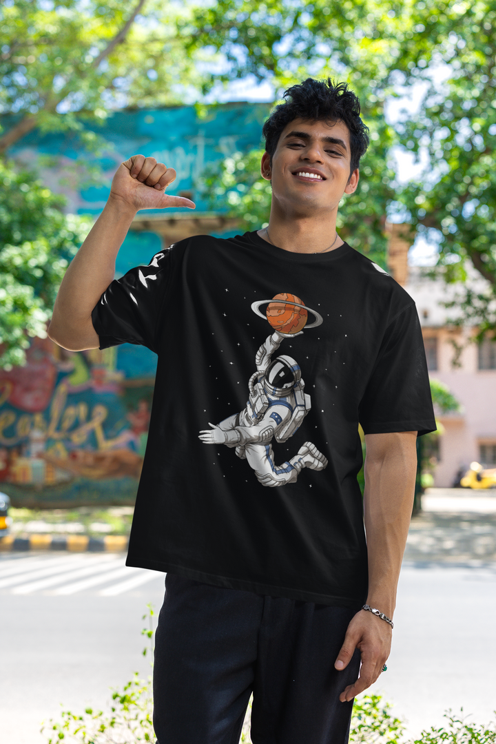 Cosmic Dunk - Men's Oversized Classic T-Shirt