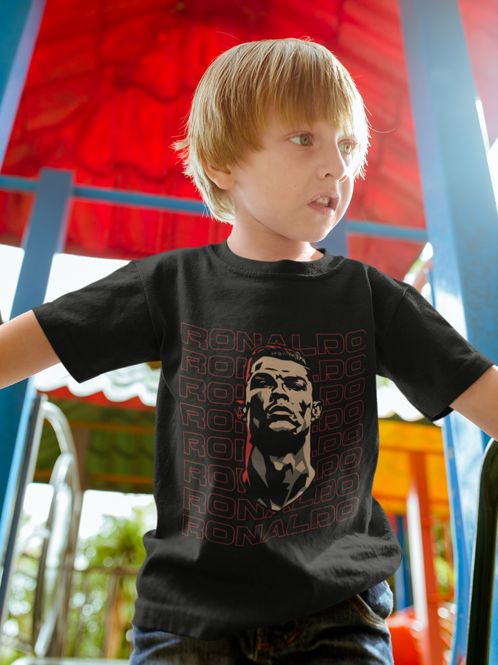 RONALDO - Kid's Crew Neck T-Shirt