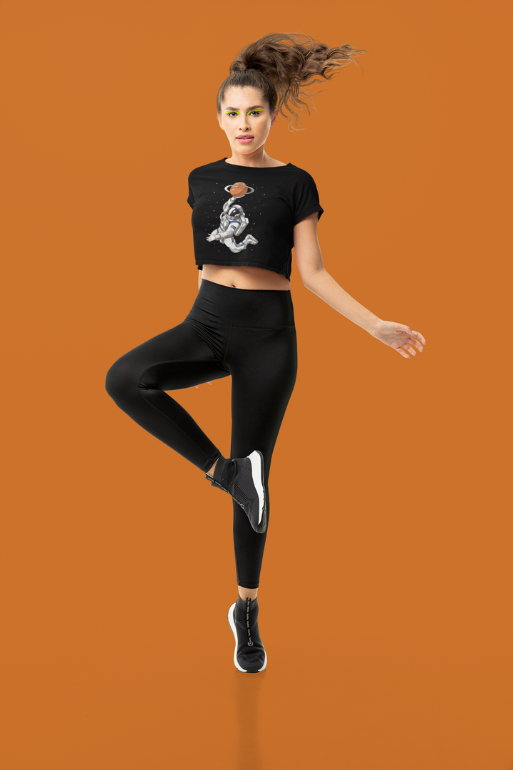 Cosmic Dunk - Women's Crop Top