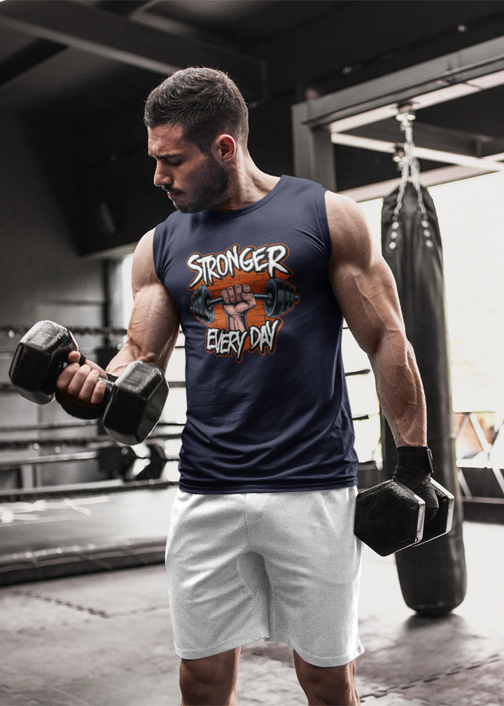 Stronger Every Day - Men's Sleeveless T-Shirt