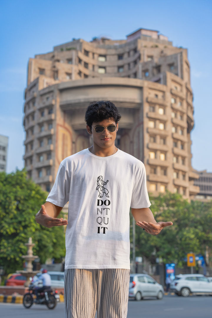 Don't Quit Karate Oversized Classic T-Shirt