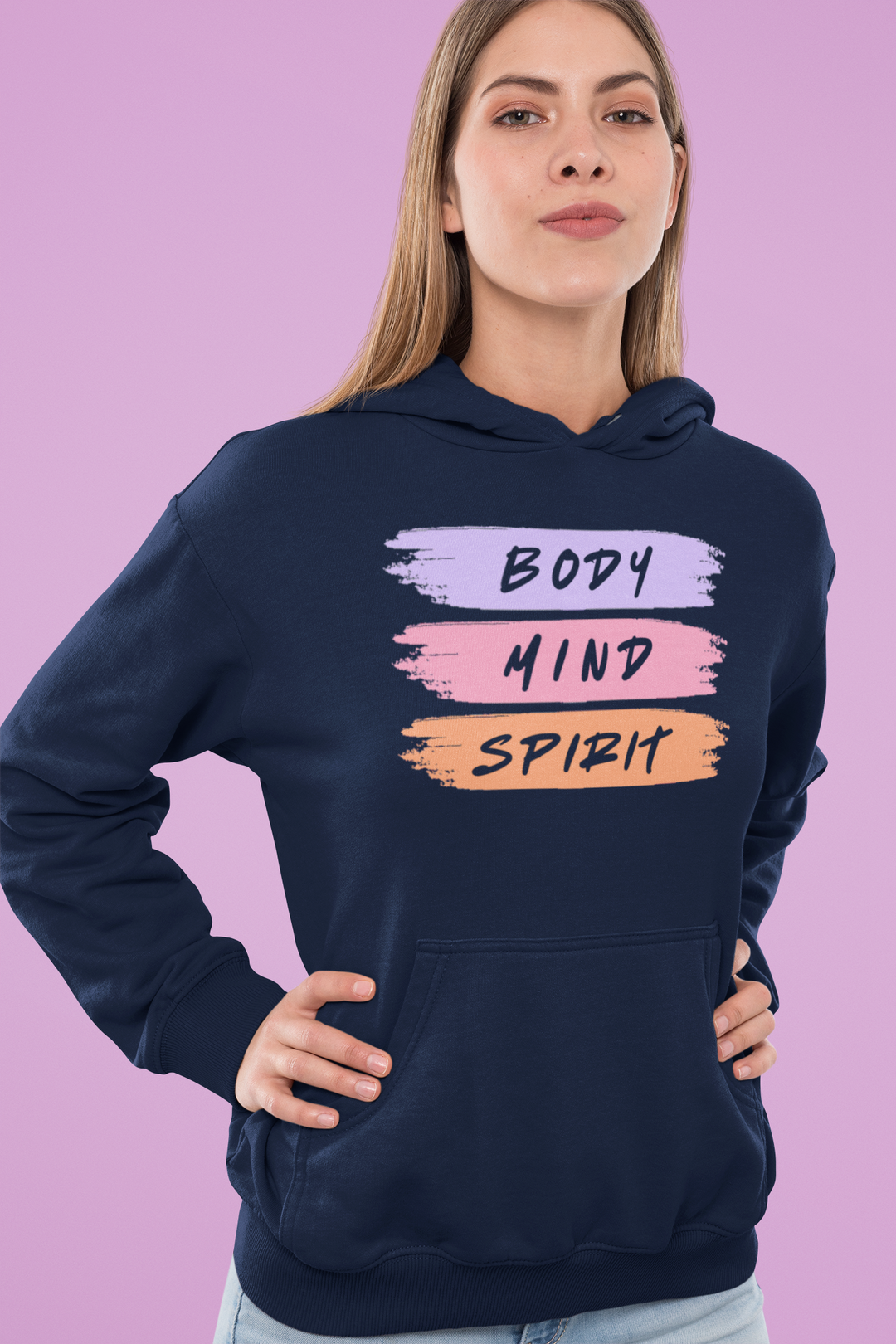 Body Mind Spirit Graphic Hoodie