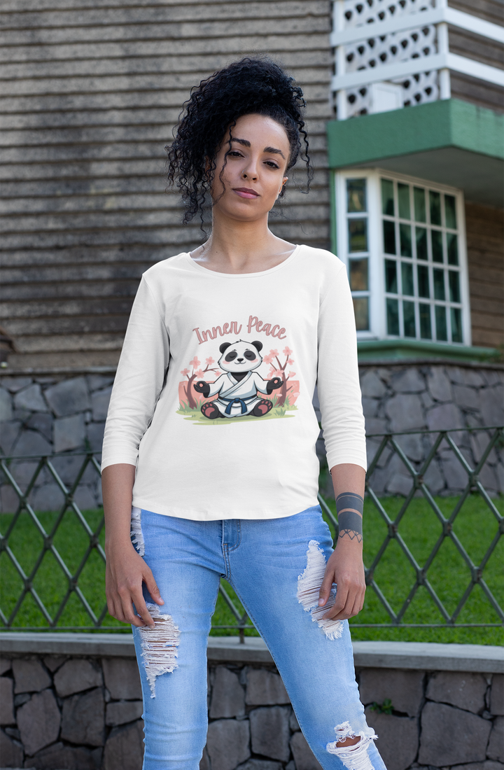 Inner Peace Panda Classic T-Shirt