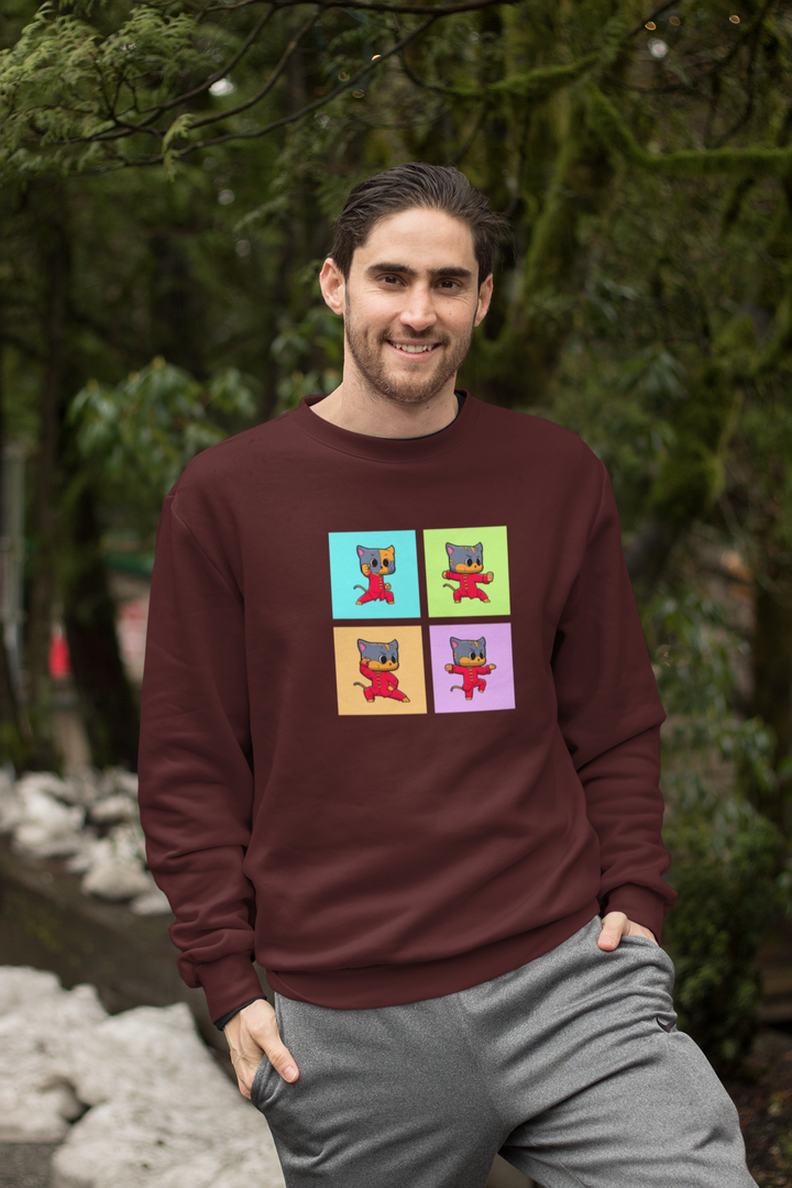 Combat Cat Classic Sweatshirt