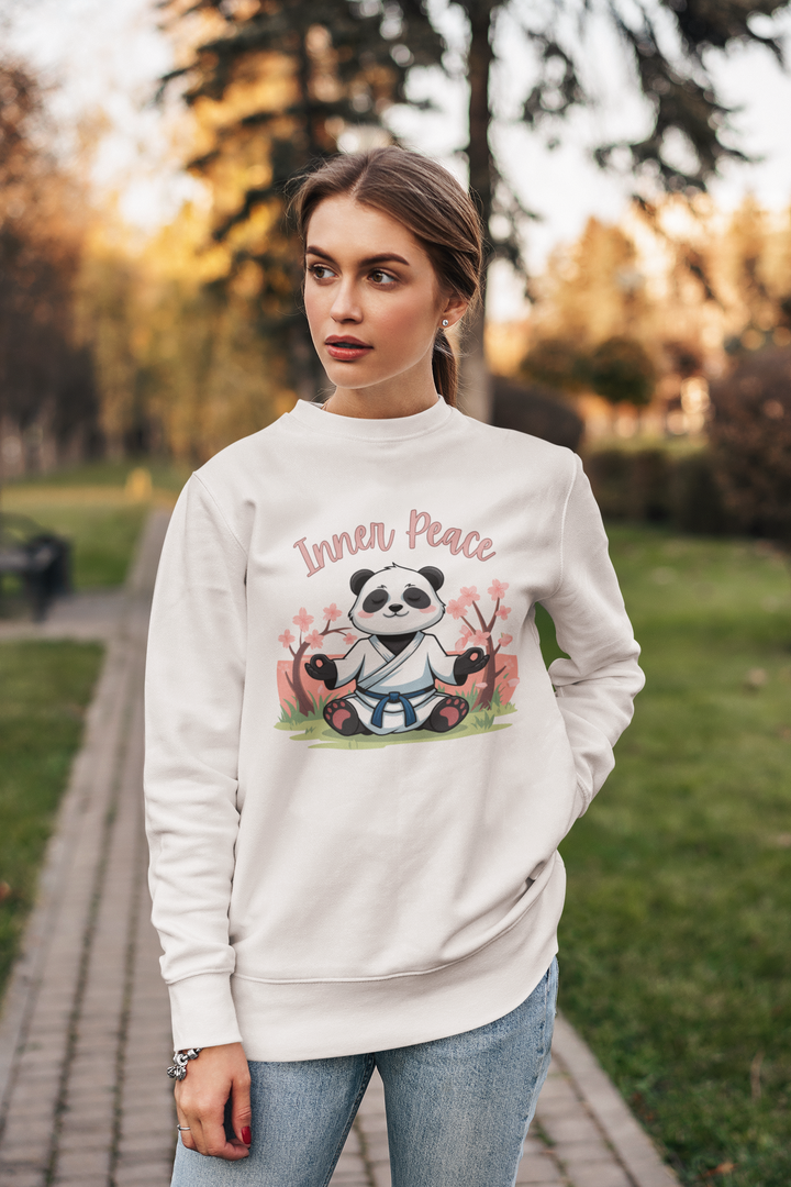 Inner Peace Panda Classic Sweatshirt