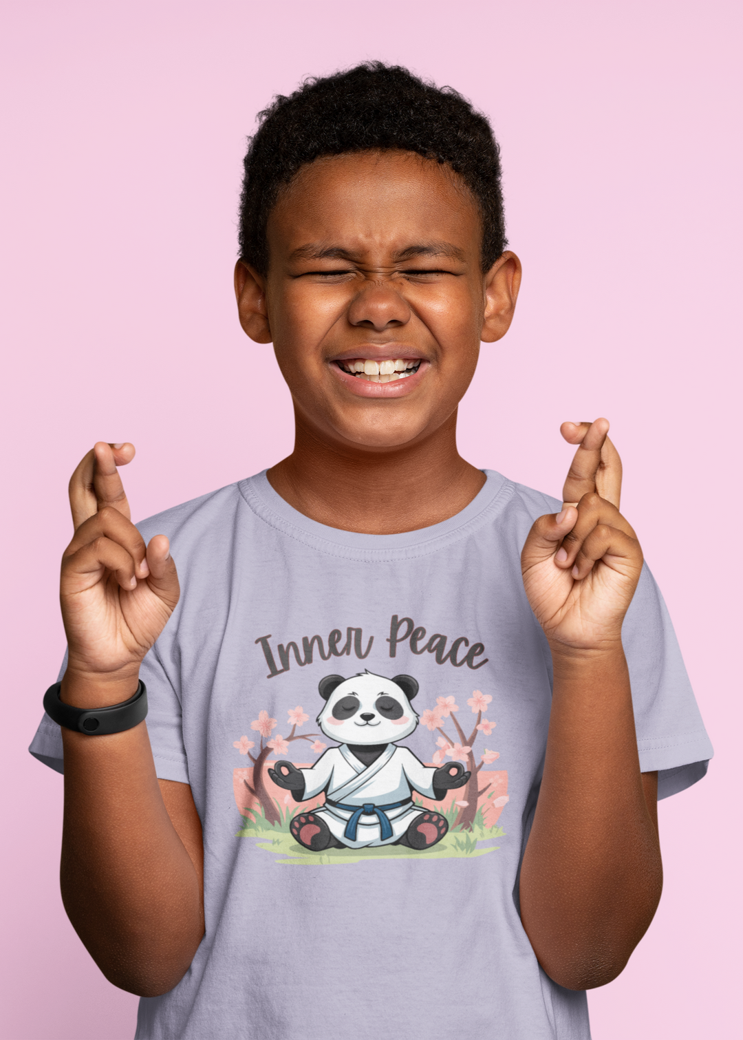 Inner Peace Panda Boys Classic T-Shirt