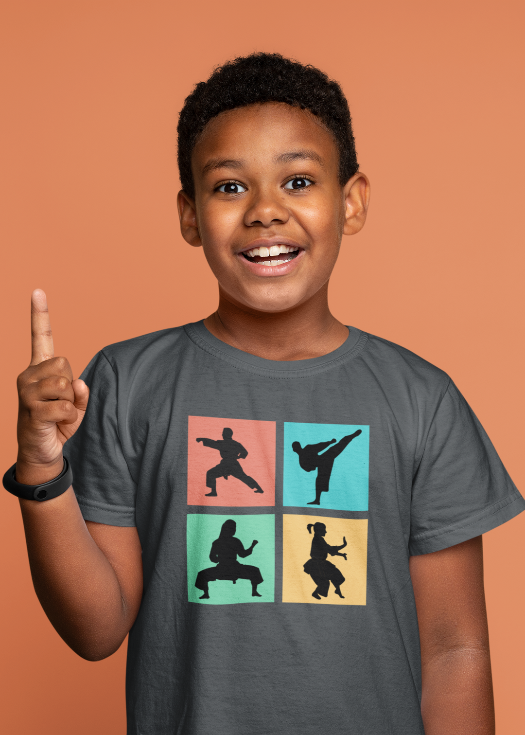 Boys Karate Moves Classic T-Shirt