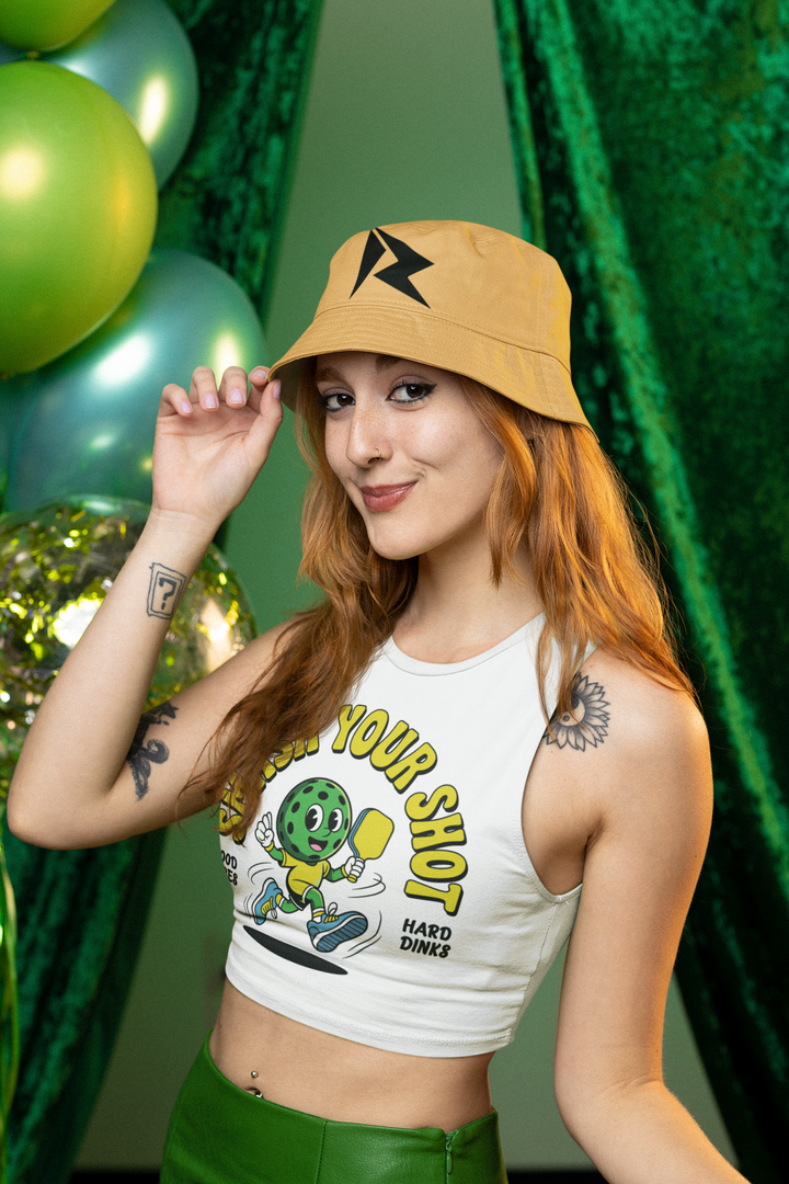 Smash Your Shot - Women's Crop Tank
