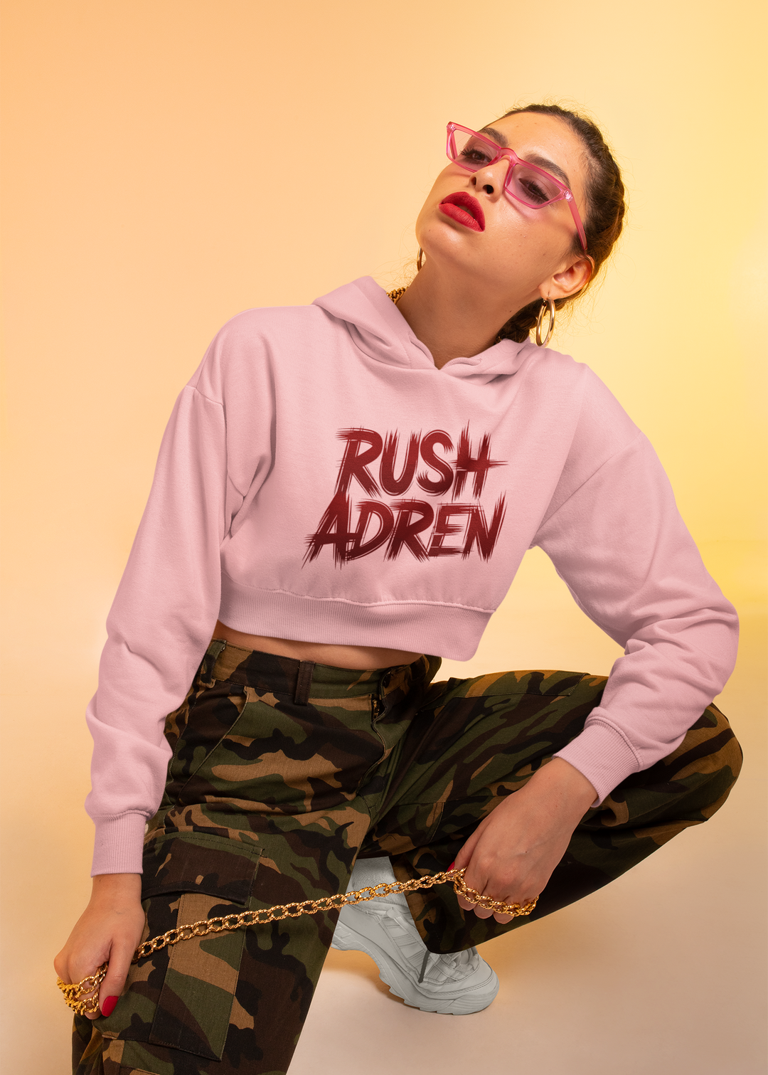 Rush Adren Crop Hoodie