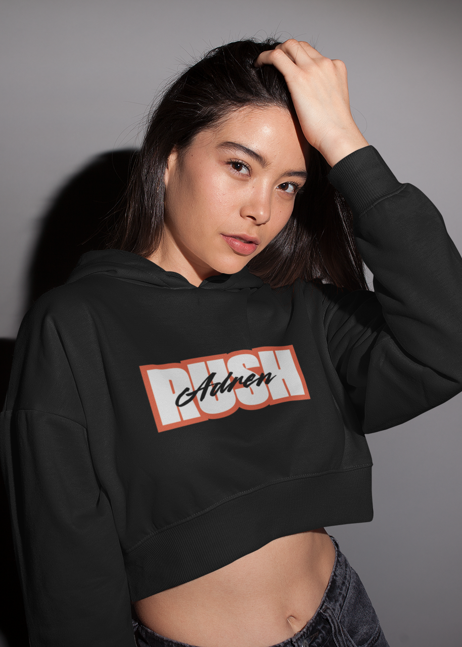 Rush Adren Statement Crop Hoodie