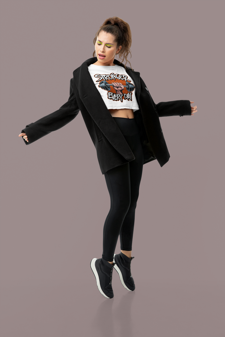 Stronger Every Day - Women's  Crop Top