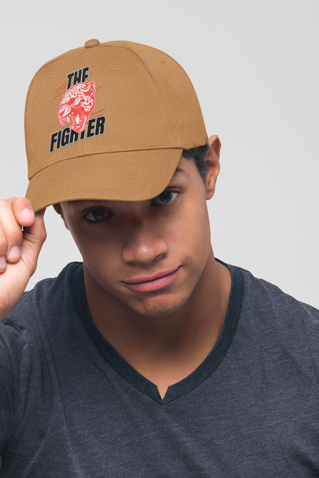 The Fighter Embroidered Cap