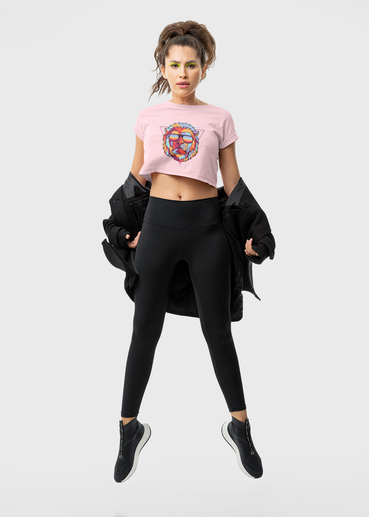 AdrenaLION Women Crop Top