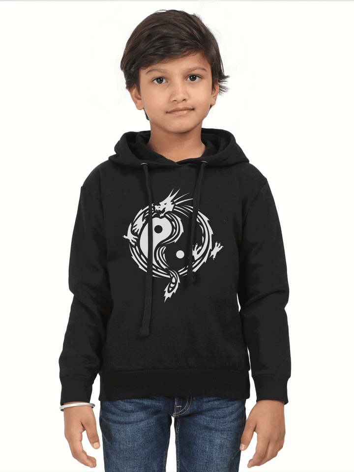 Boys Yin-Yang Glow-In-The-Dark Hoodie