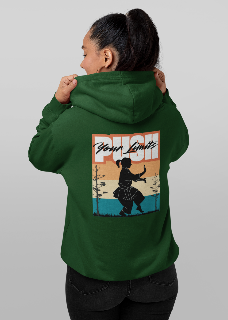 Push Your Limits Oversized Hoodie