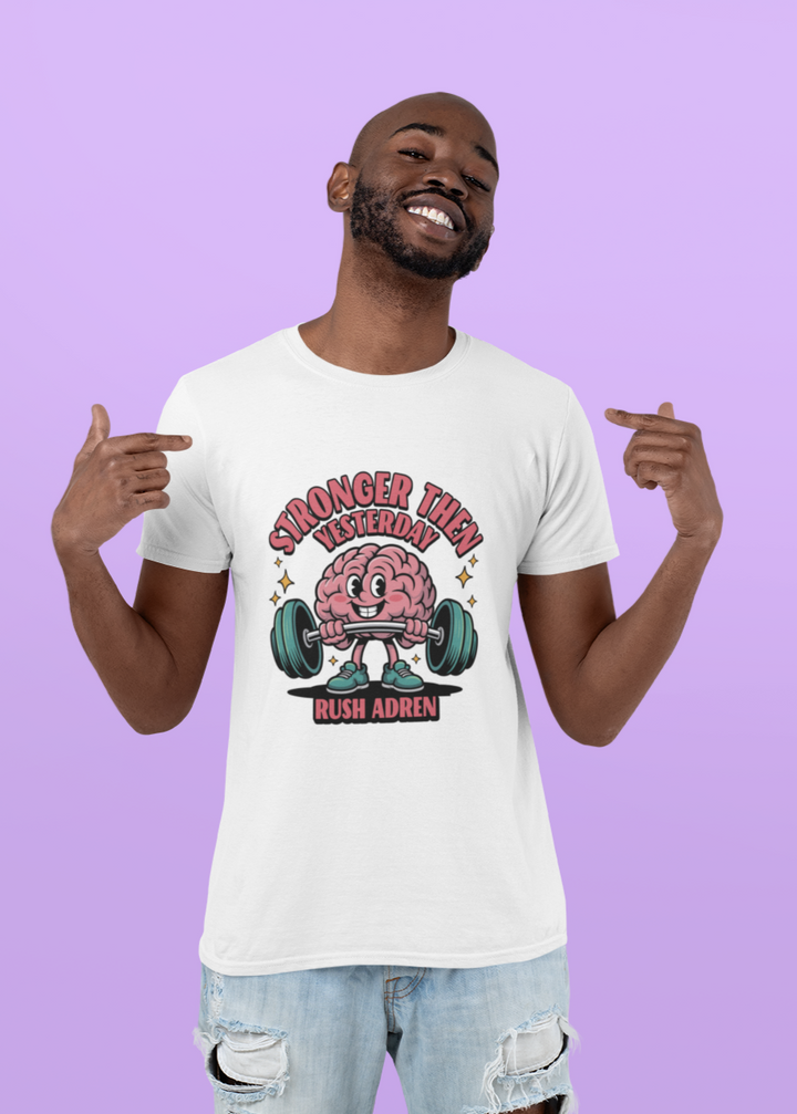 Stronger Than Yesterday Rush Adren Supima T-Shirt