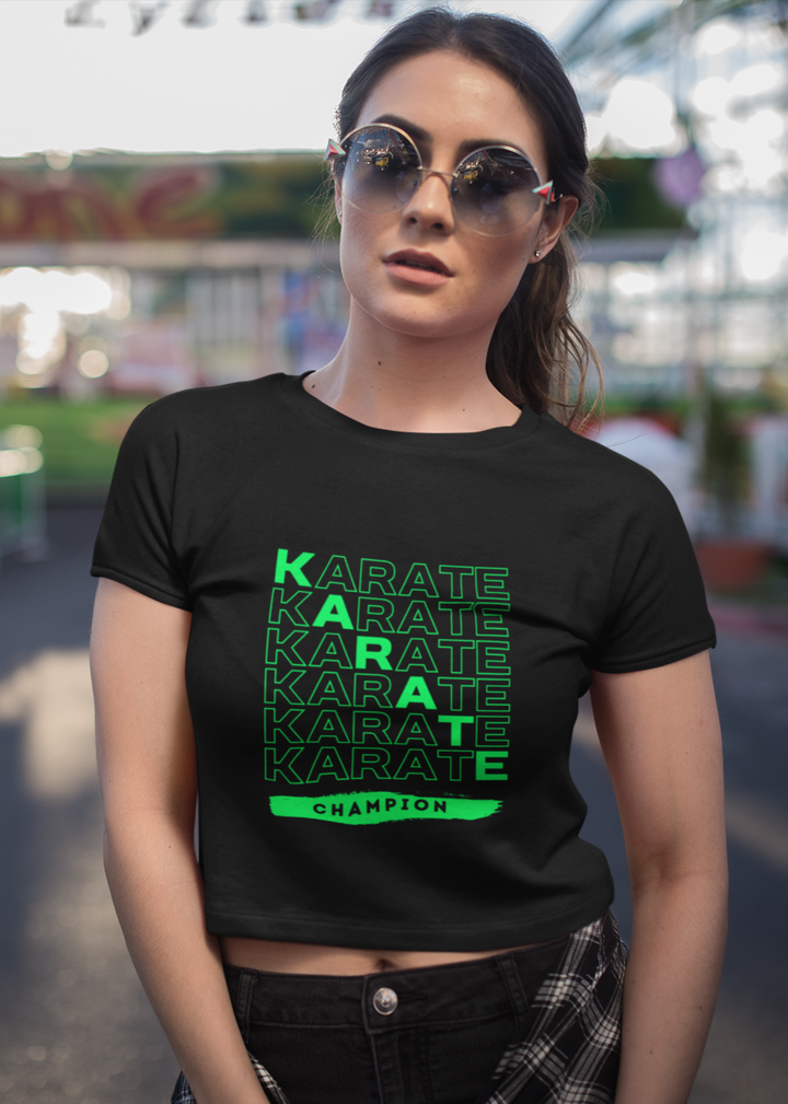 Karate Champion Classic Crop Top