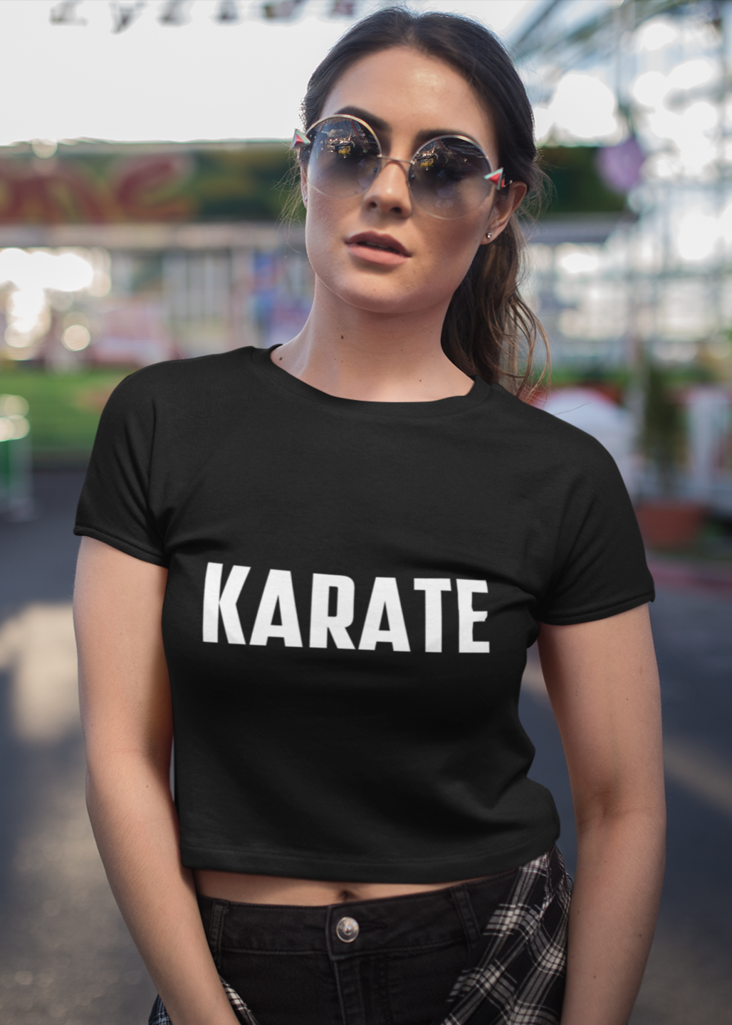 Karate Champ Crop Top