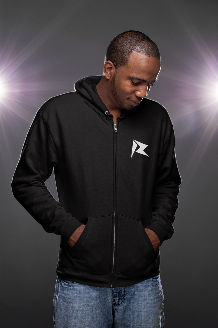 Men's TRAIN HARD Zip Hoodie