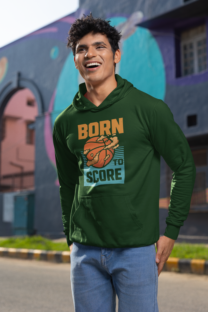 Born To Score - Men's Hoodie
