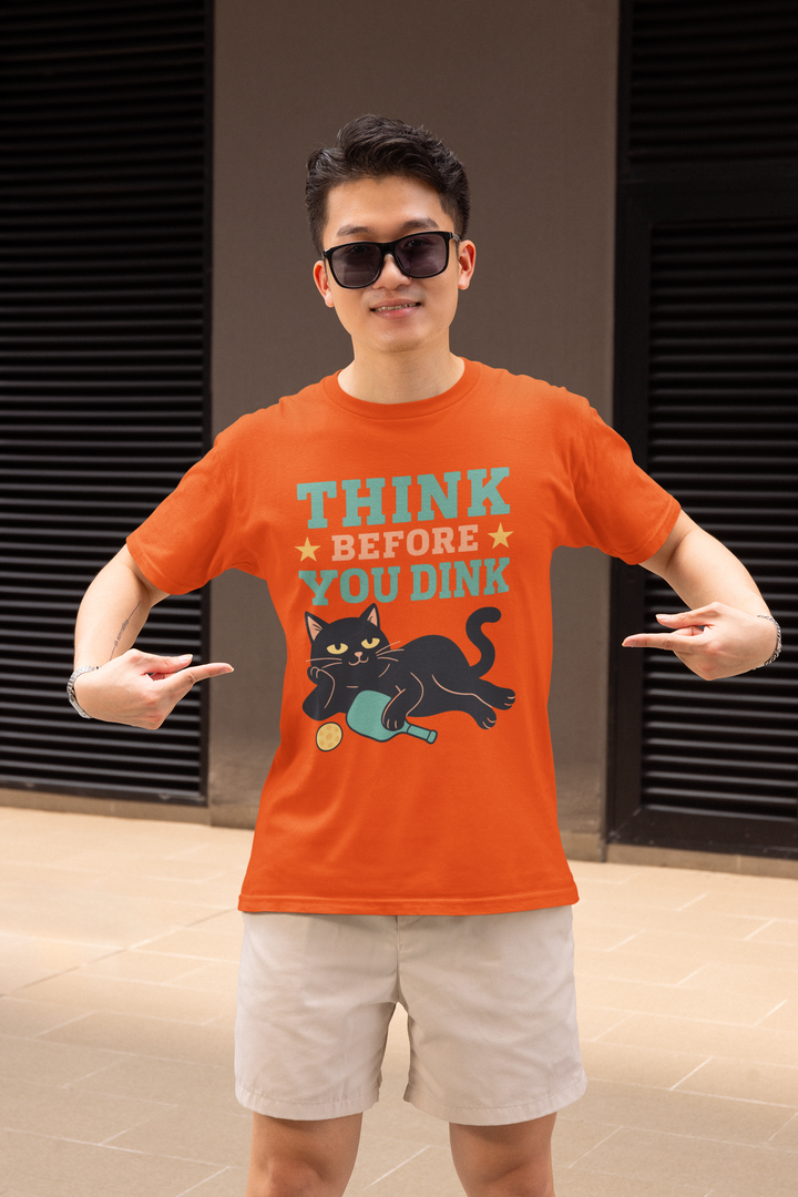 Think Before You Dink - Men's Classic Crew T-Shirt