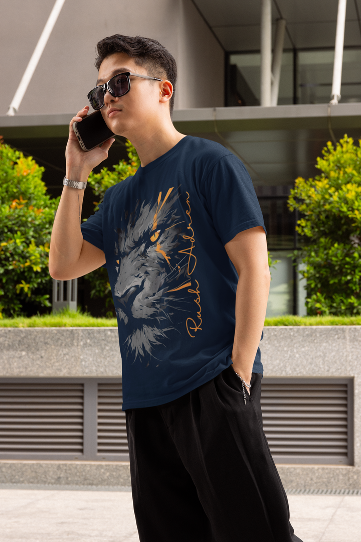 Rush Adren Fierce Lion Supima T-Shirt